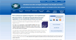 Desktop Screenshot of colonic-association.net